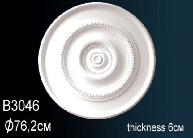 Розетка потолочная B3046