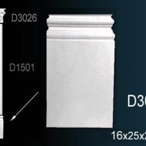Основание пилястры D3009