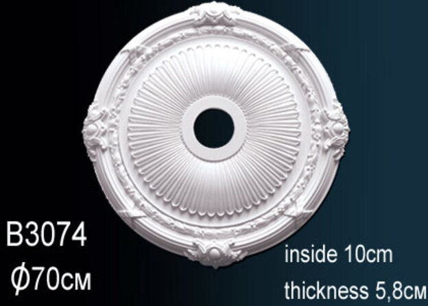 Розетка потолочная B3074