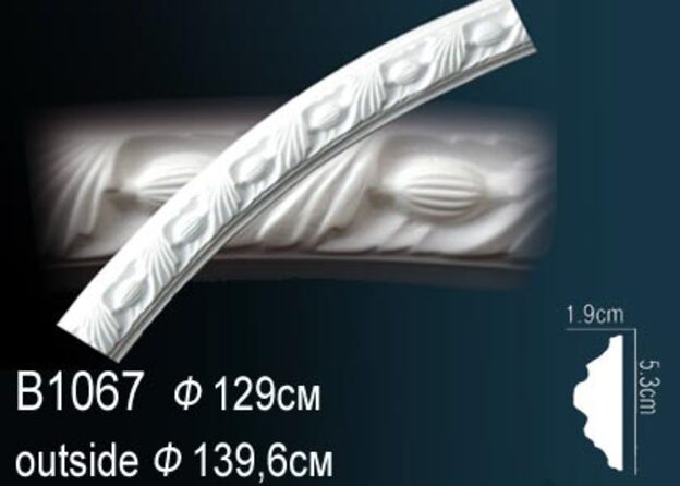 Круговой молдинг B1067