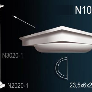 Капитель полуколонны N1020-1