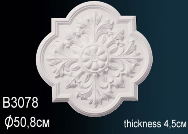 Розетка потолочная B3078