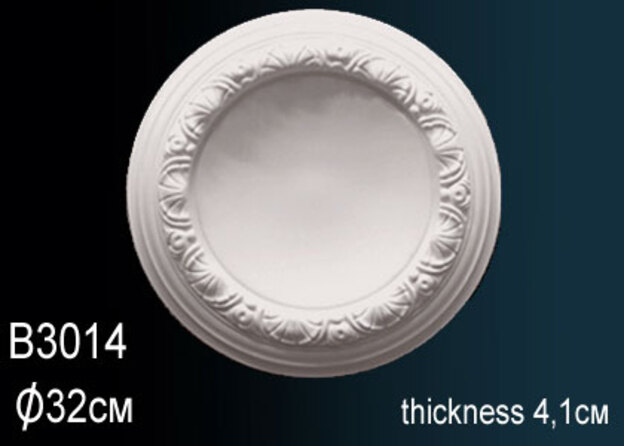 Розетка потолочная B3014