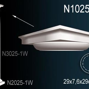 Капитель колонны N1025-1W