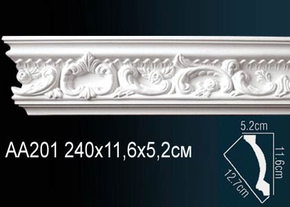 Карниз AА201F