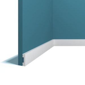 Плинтус напольный P89 Перфект Плюс под покраску. Оригинал 100%