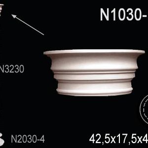 Капитель полуколонны N1030-1