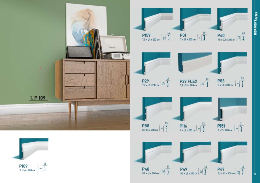 Пластиковые плинтуса в прошлом, плинтус из дюрополимера Перфект — прочнее, современнее и эстетичнее