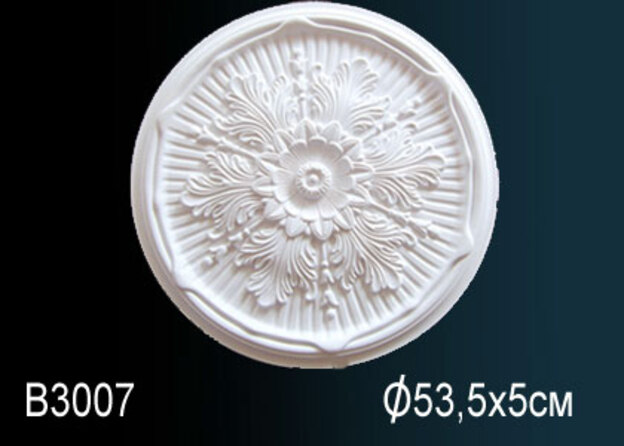 Розетка потолочная B3007